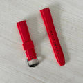Silicone Strap for Swatch x Omega Moonswatch - Red