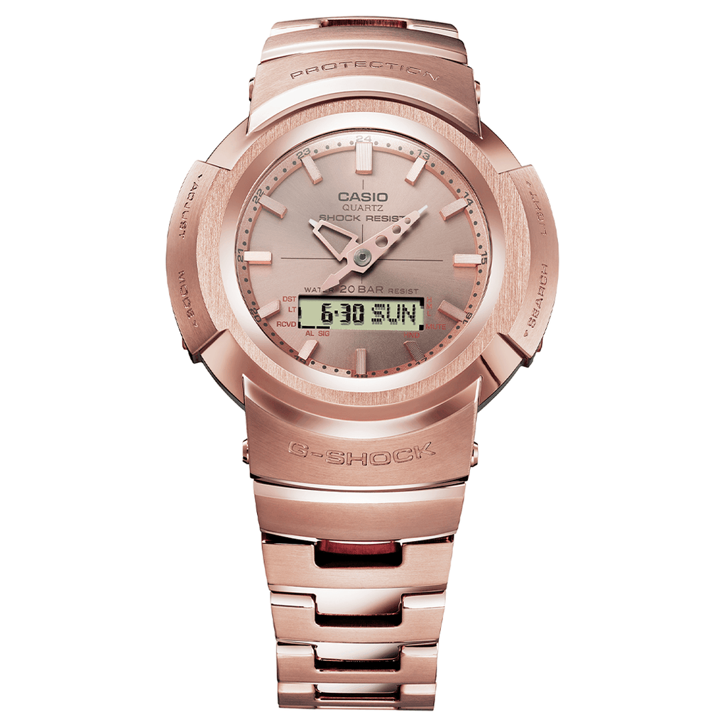 G-Shock Rose Gold Watch AWM-500GD-4A