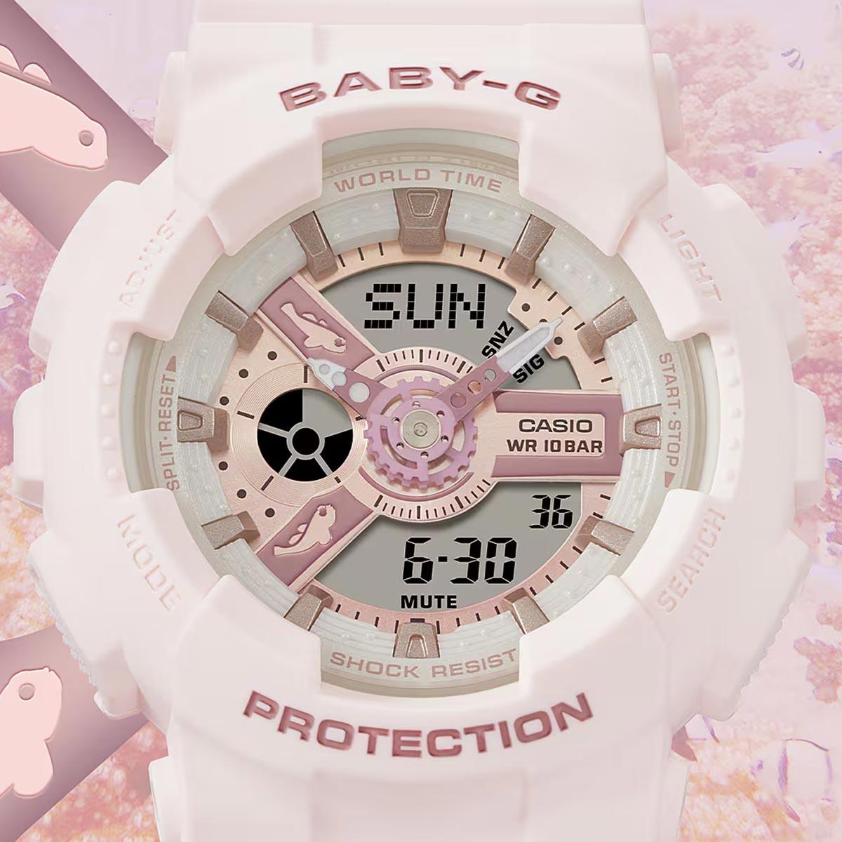 Baby-G Aqua Planet BA-110AQ-4A
