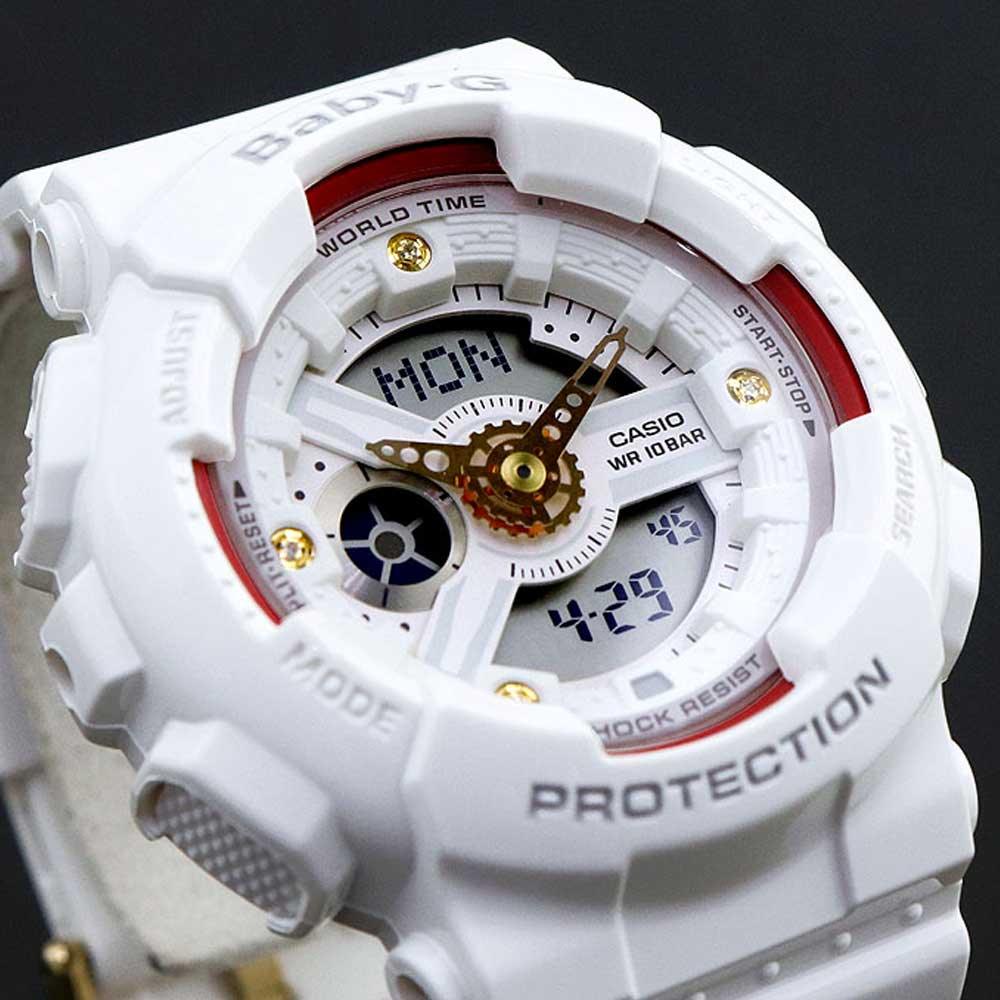 Baby-G Genuine Diamond Index BA-110DDR-7A