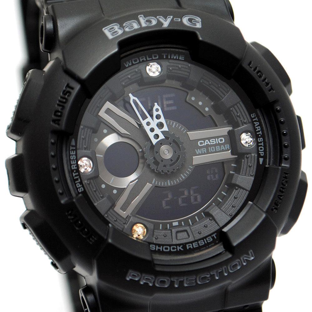 Baby-G Genuine Diamond Index Watch BA-135DD-1A