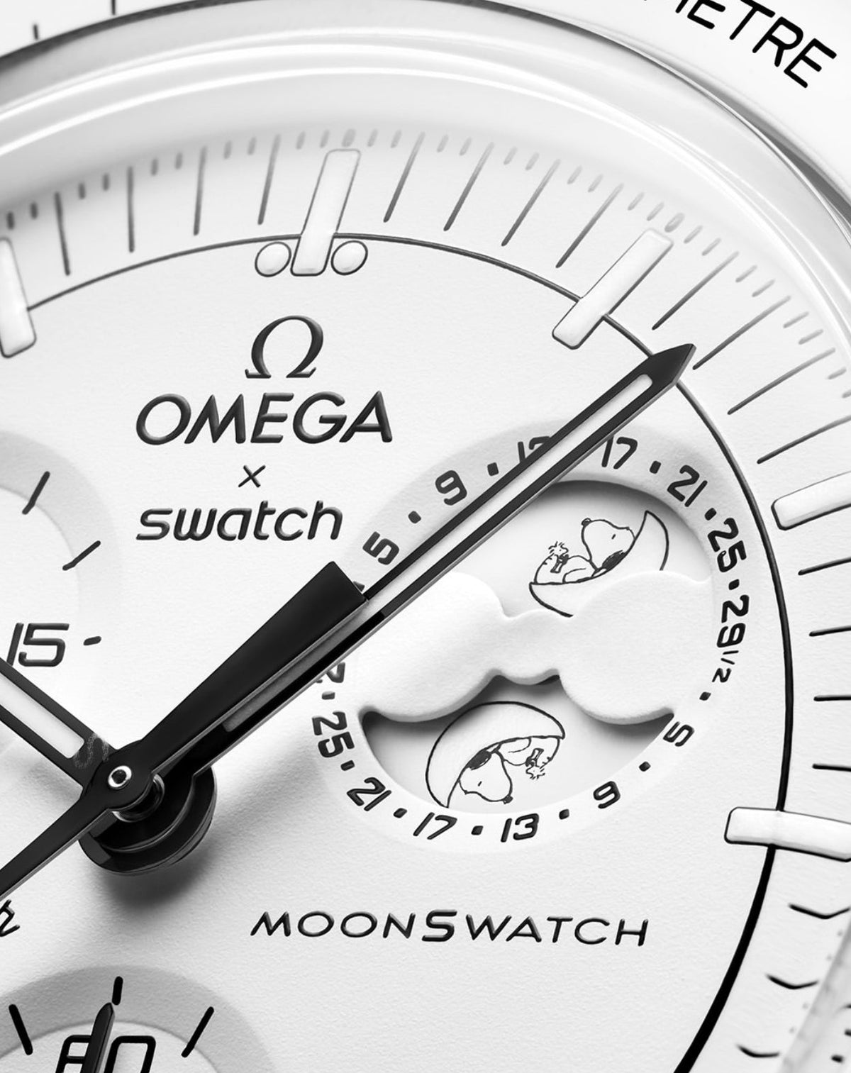 Swatch x Omega Moonswatch Mission to the Moonphase (Snoopy)
