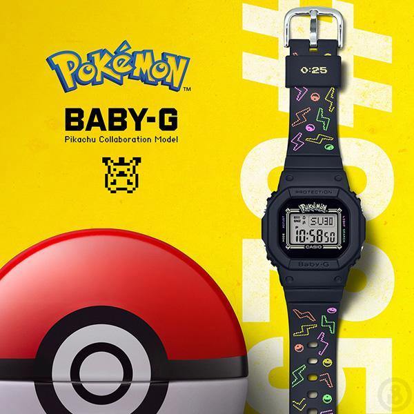 Baby-G x Pokemom Watch BGD-560PKC-1