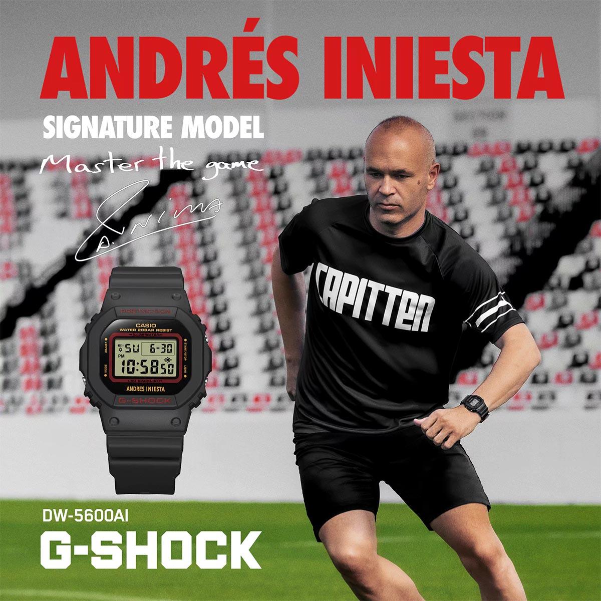 G-Shock Andrés Iniesta DW-5600AI-1
