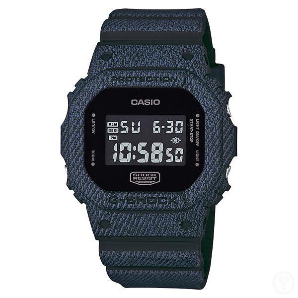 G-Shock Denim Pattern Watch DW-5600DC-1