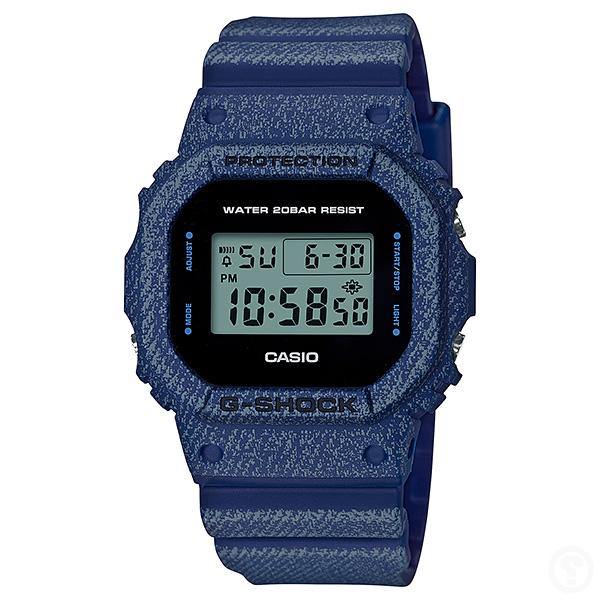 G-Shock Denim Pattern Watch DW-5600DE-2