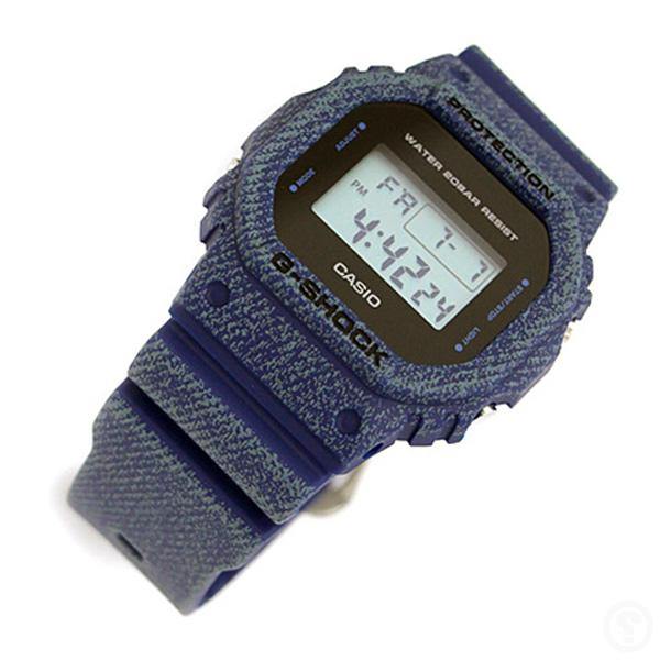 G-Shock Denim Pattern Watch DW-5600DE-2