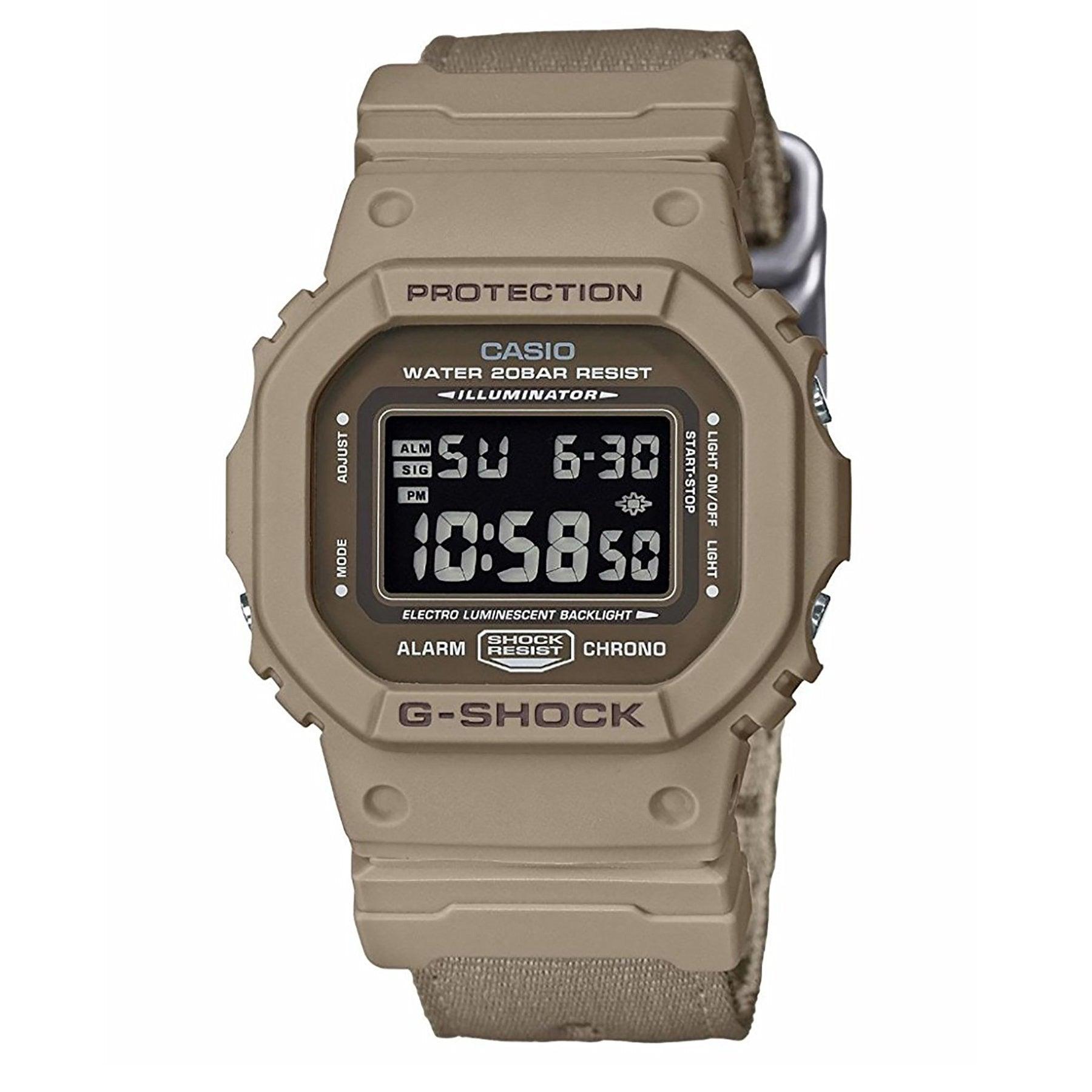 G-Shock Reversible Cloth Band Watch DW-5600LU-8