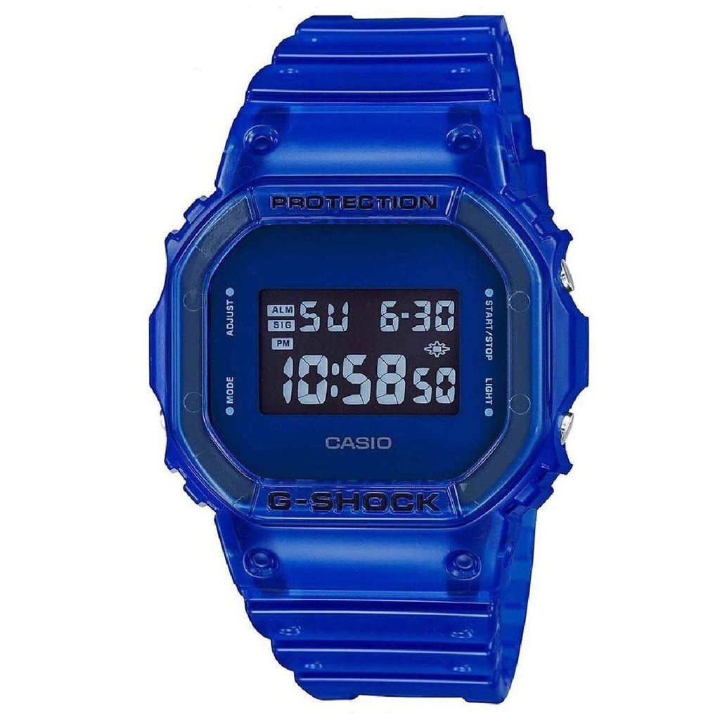 G-Shock Translucent Blue Jelly Watch DW-5600SB-2