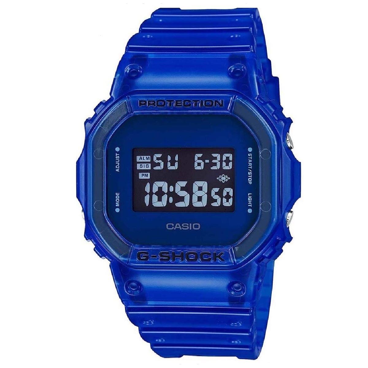 G-Shock Translucent Blue Jelly Watch DW-5600SB-2