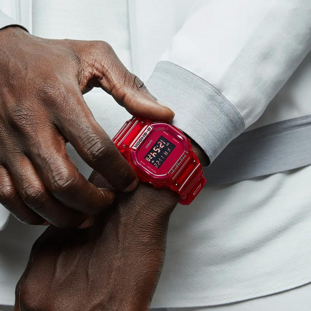 G-Shock Translucent Red Jelly DW-5600SB-4