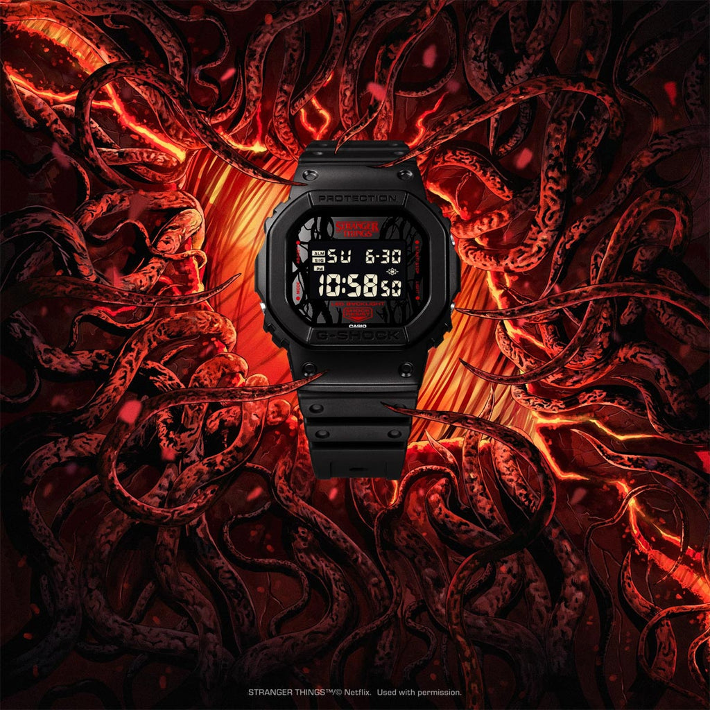 G-Shock x Stranger Things DW-5600STT-1