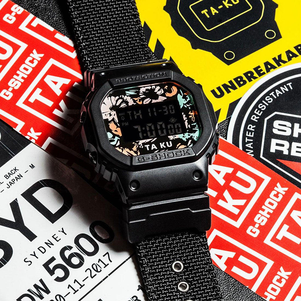 G-Shock x Ta-Ku Watch DW-5600TA-KU-1