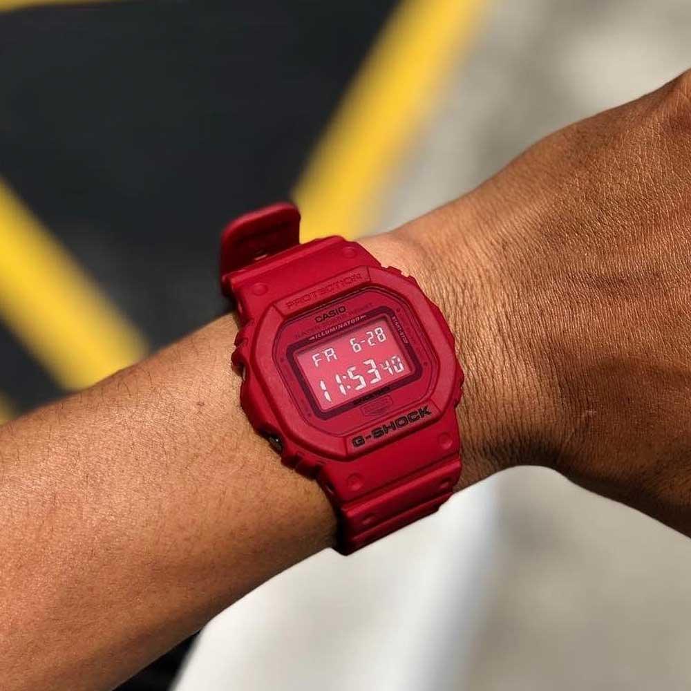 G-Shock Red Out Edition Watch DW-5635C-4