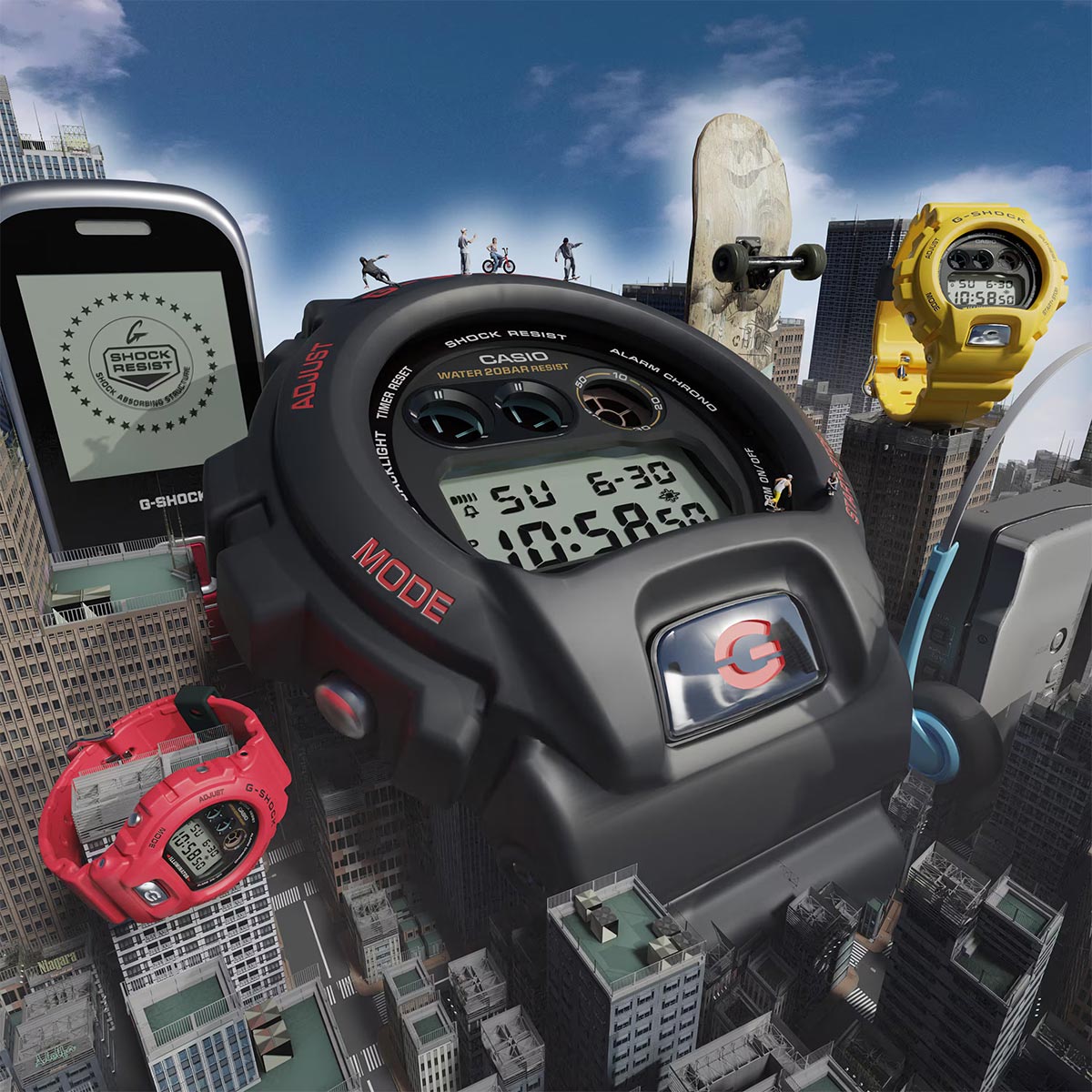 G-Shock 6900 30th Anniversary DW-6900TR-9