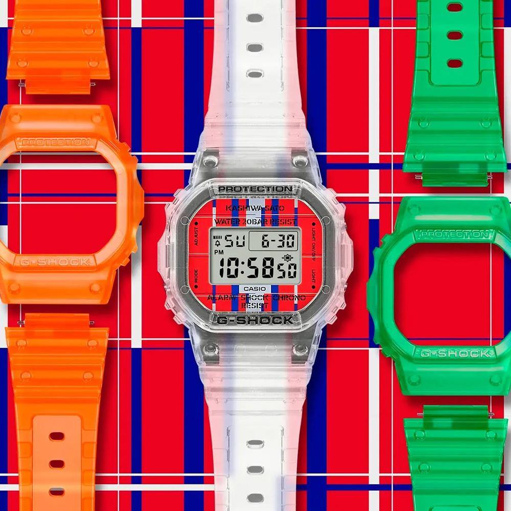 G-Shock x Kashiwa Sato LINES Watch DWE-5600KS-7