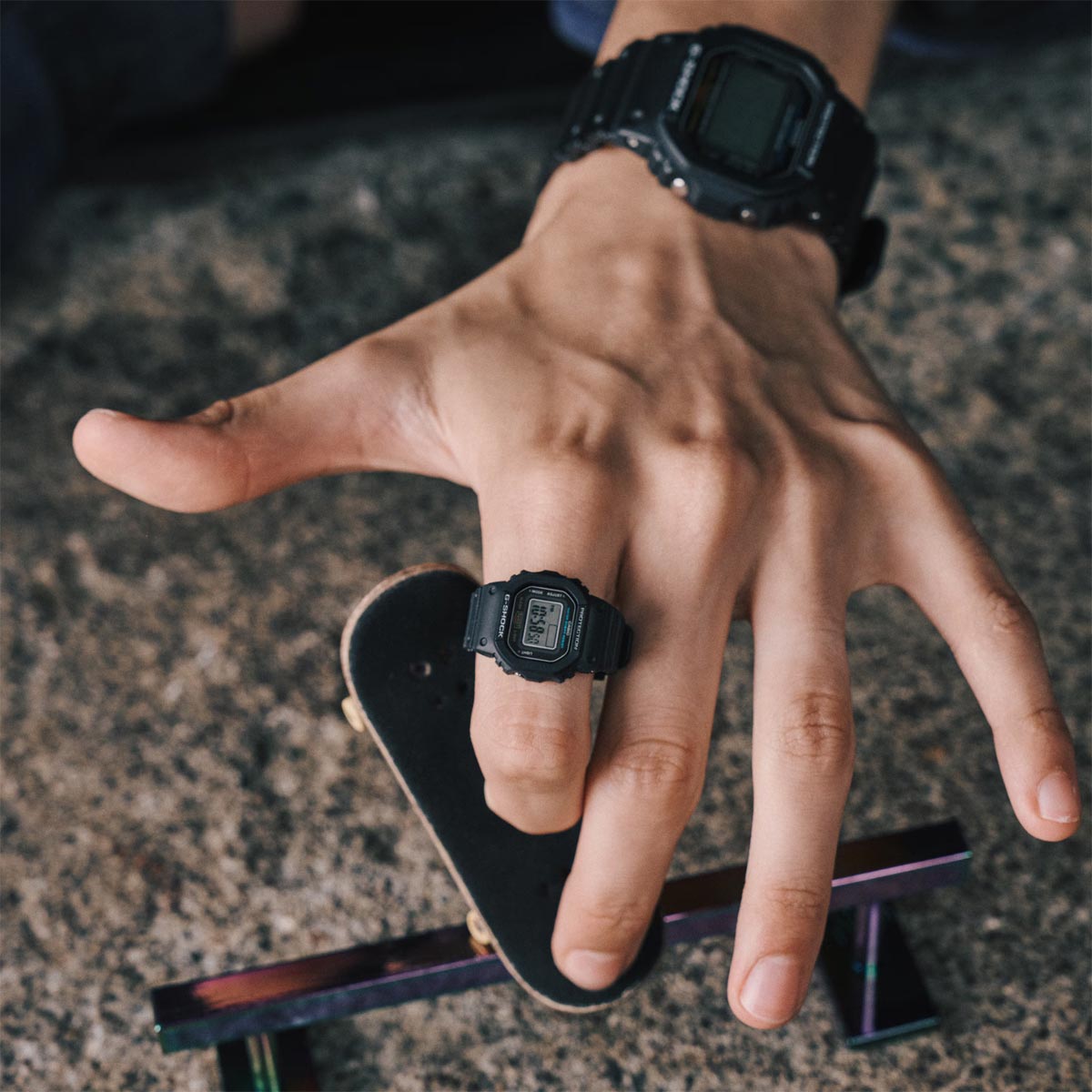 G-Shock Nano Ring Watch Black DWN-5600-1