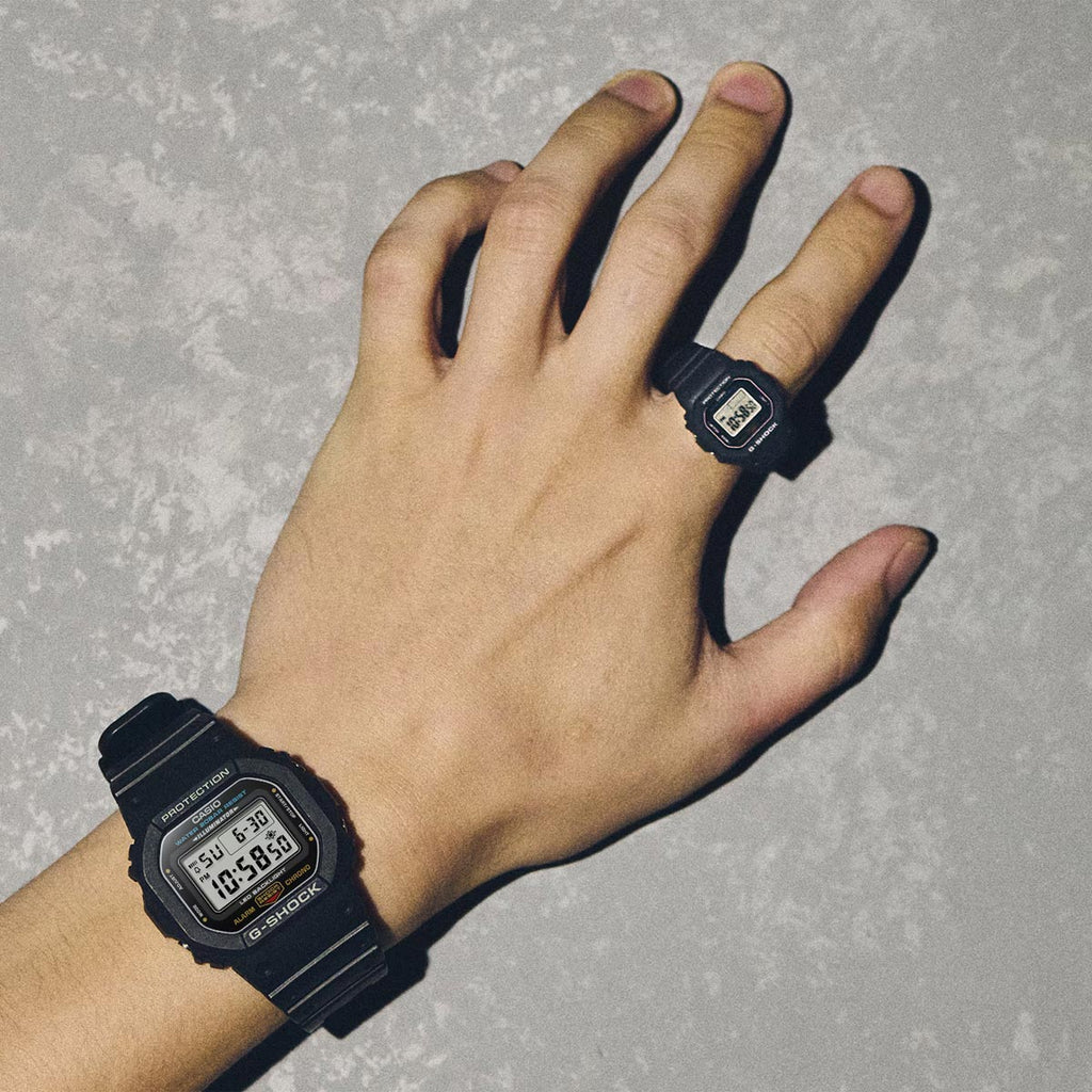 G-Shock Nano Ring Watch Black DWN-5600-1