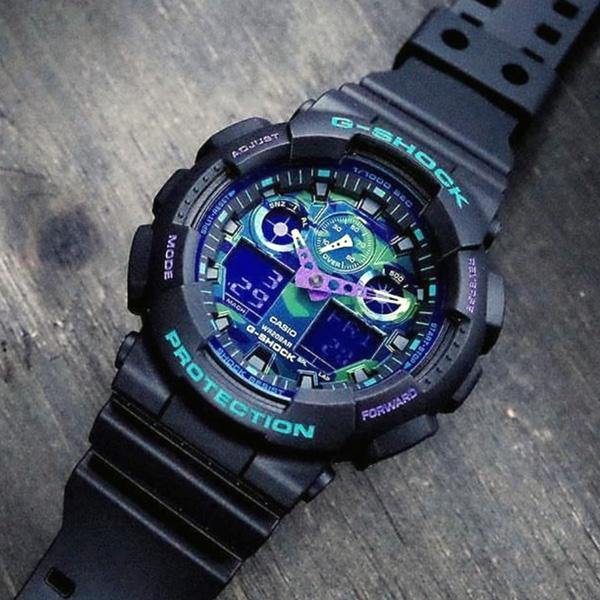 G-Shock Special Colour Watch GA-100BL-1A