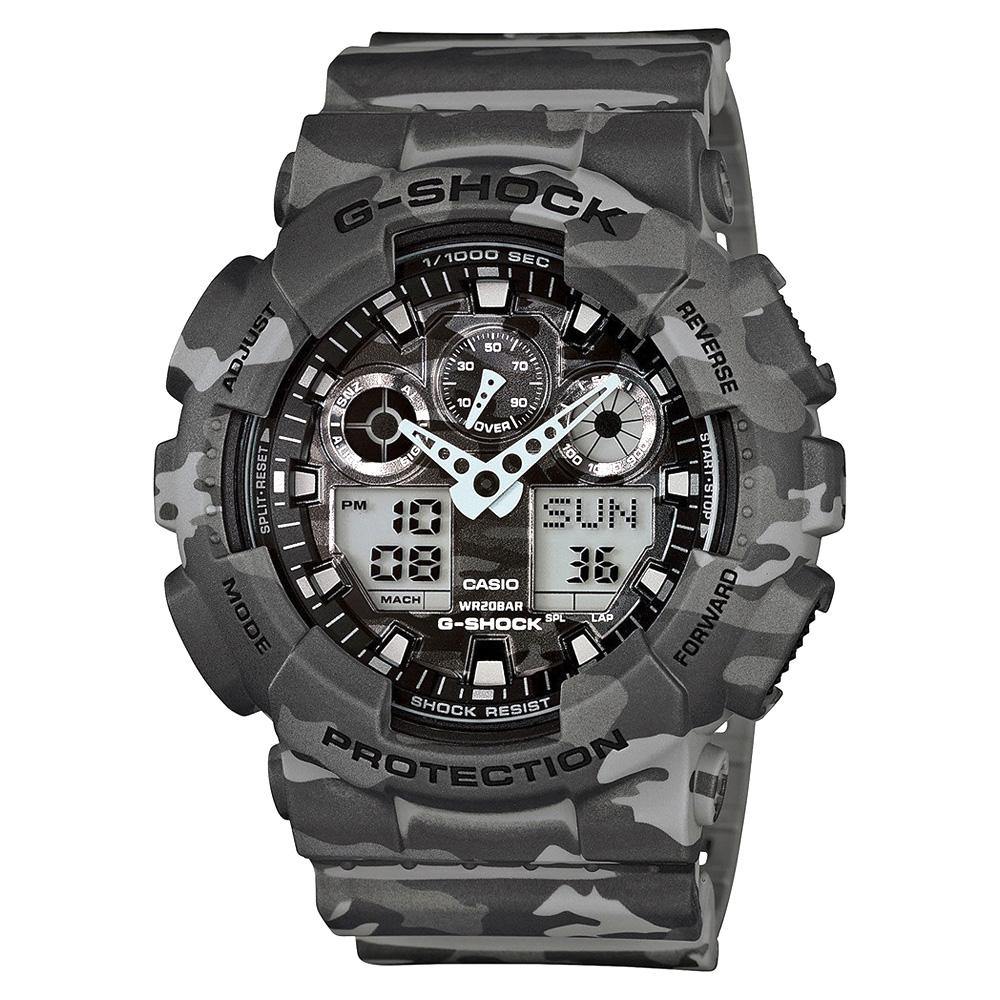 G-Shock Camouflage Watch GA-100CM-8A