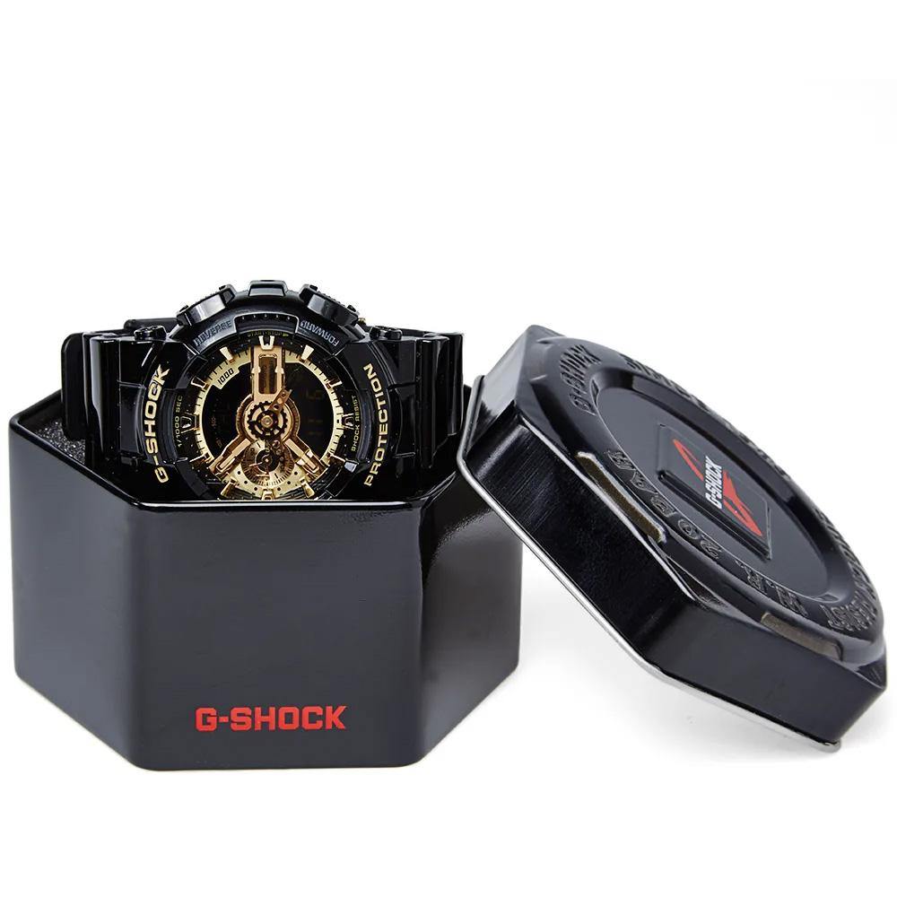 G-Shock Black Gold Watch GA-110GB-1A