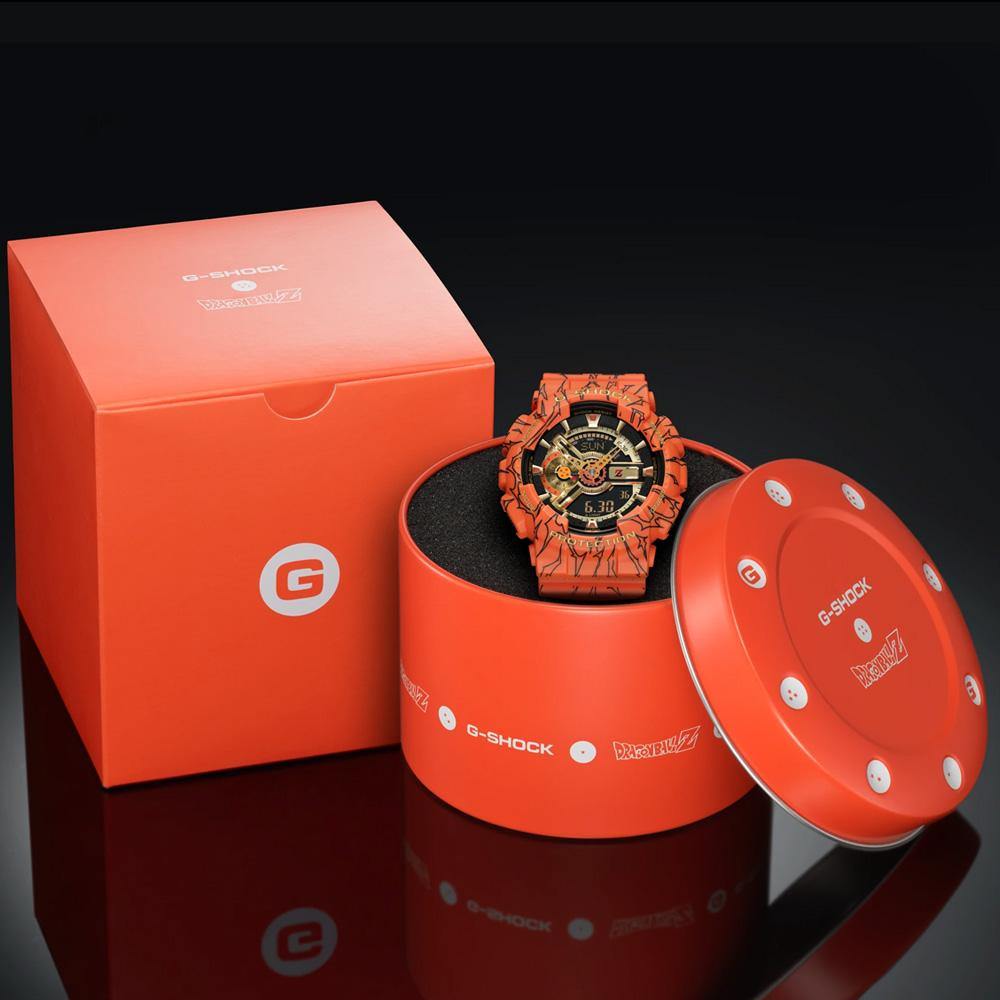 G-Shock x Dragon Ball Z Watch GA-110JDB-1A4