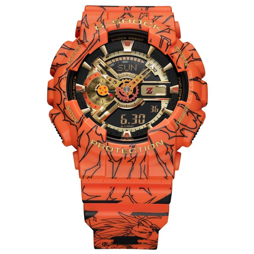G-Shock x Dragon Ball Z Watch GA-110JDB-1A4