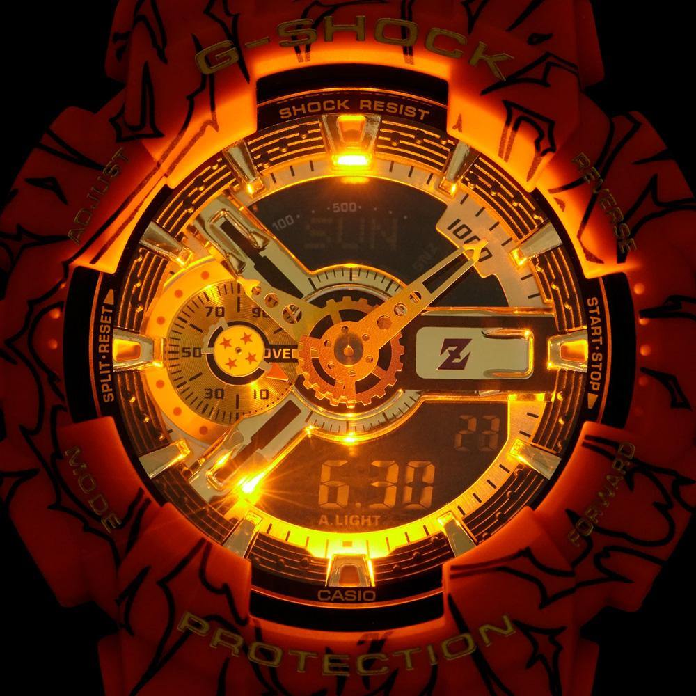 G-Shock x Dragon Ball Z Watch GA-110JDB-1A4