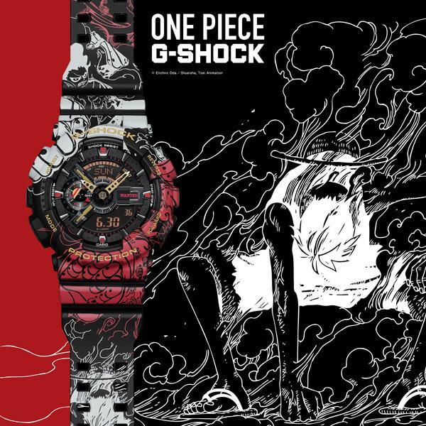 G-Shock x One Piece GA-110JOP-1A4