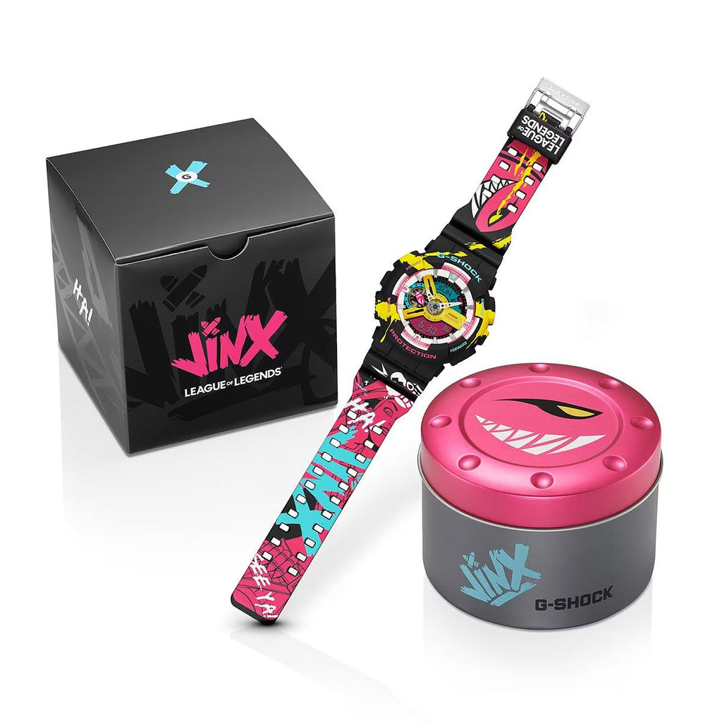 G-Shock League of Legends Jinx GA-110LL-1A
