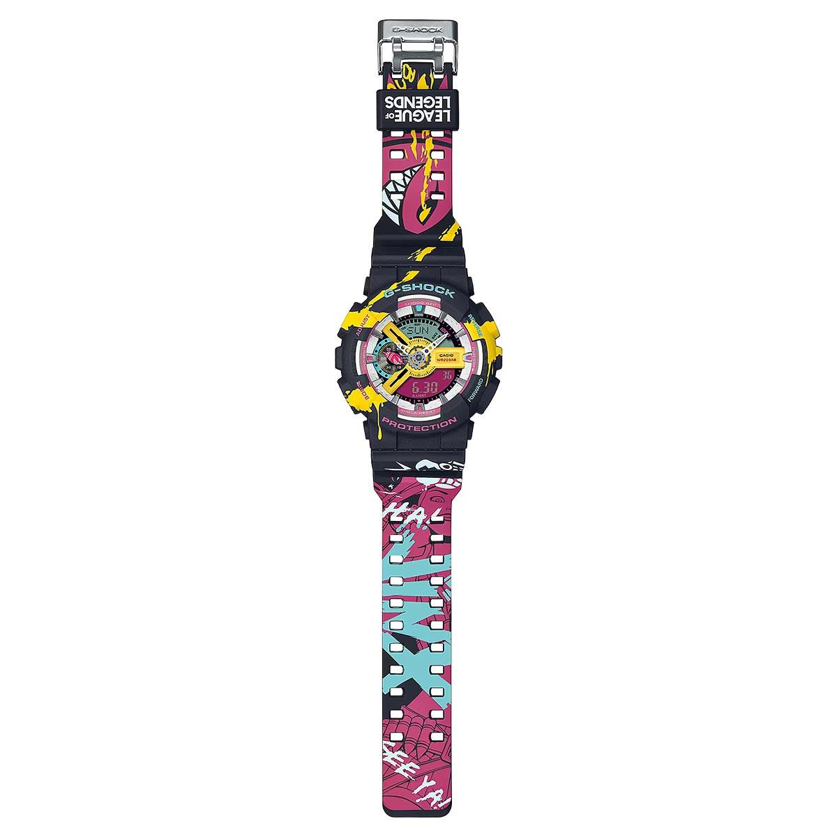 G-Shock League of Legends Jinx GA-110LL-1A