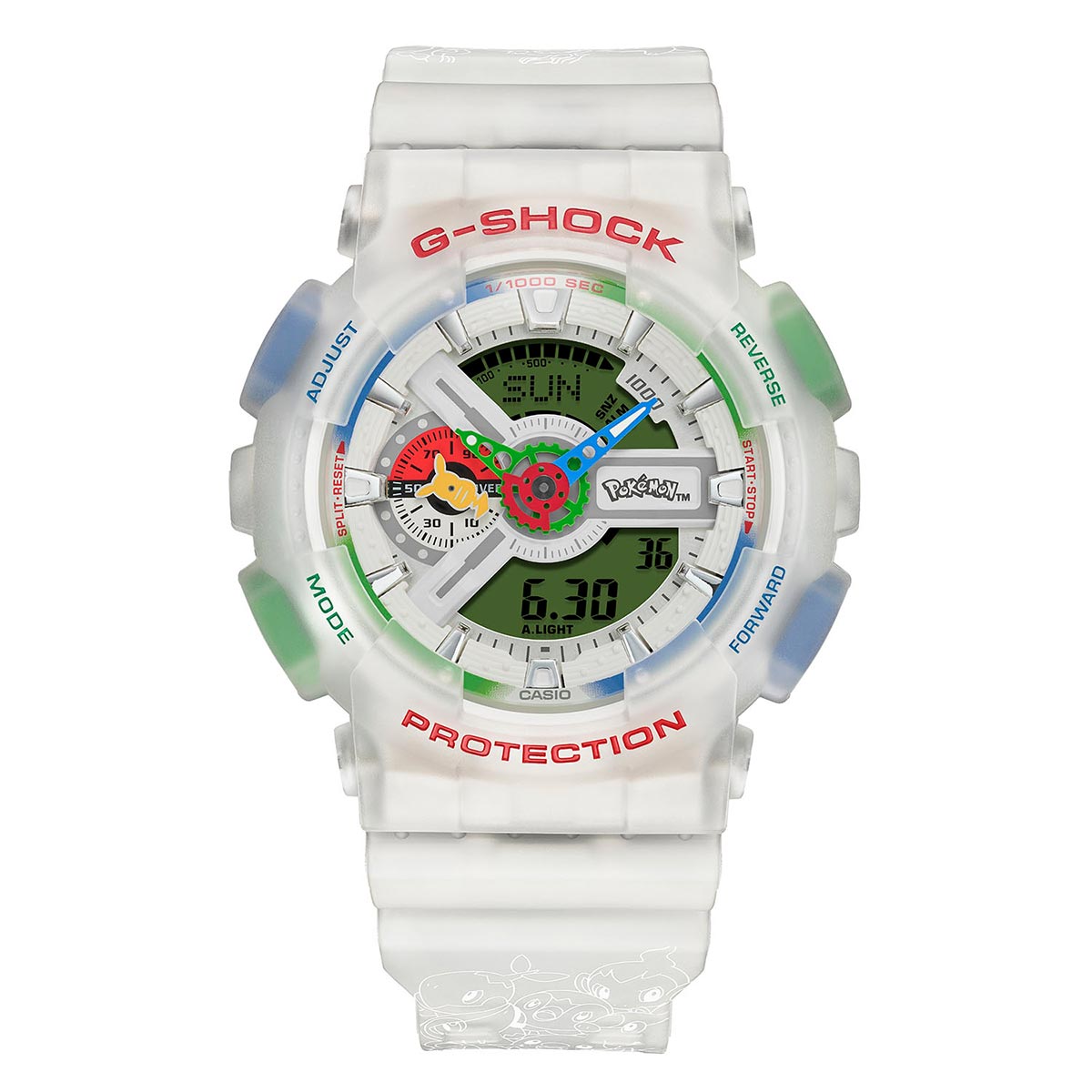 G-Shock x Pokémon 30th GA-110PKM-7A