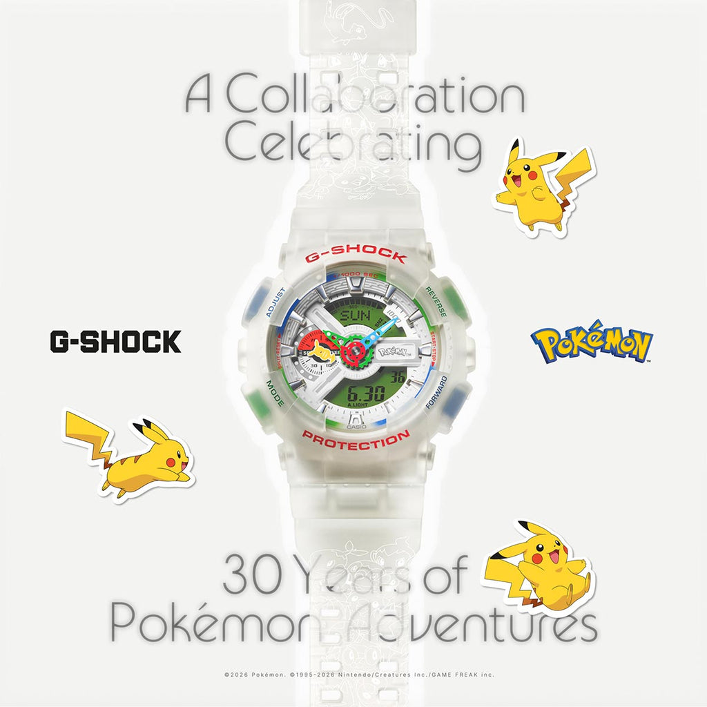G-Shock x Pokémon 30th GA-110PKM-7A