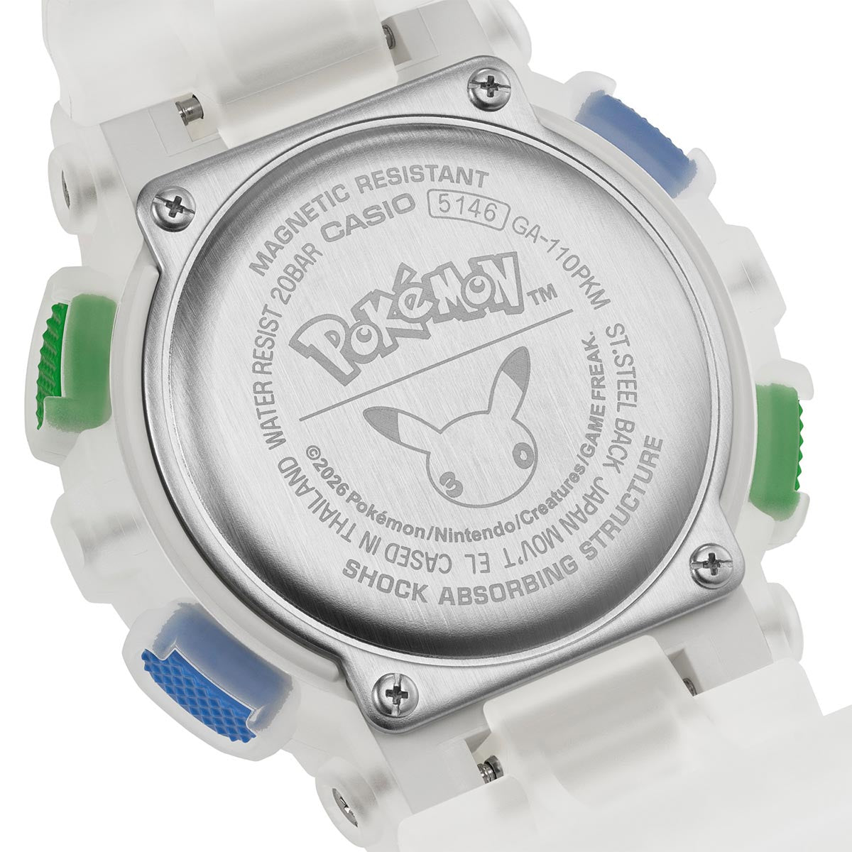 G-Shock x Pokémon 30th GA-110PKM-7A