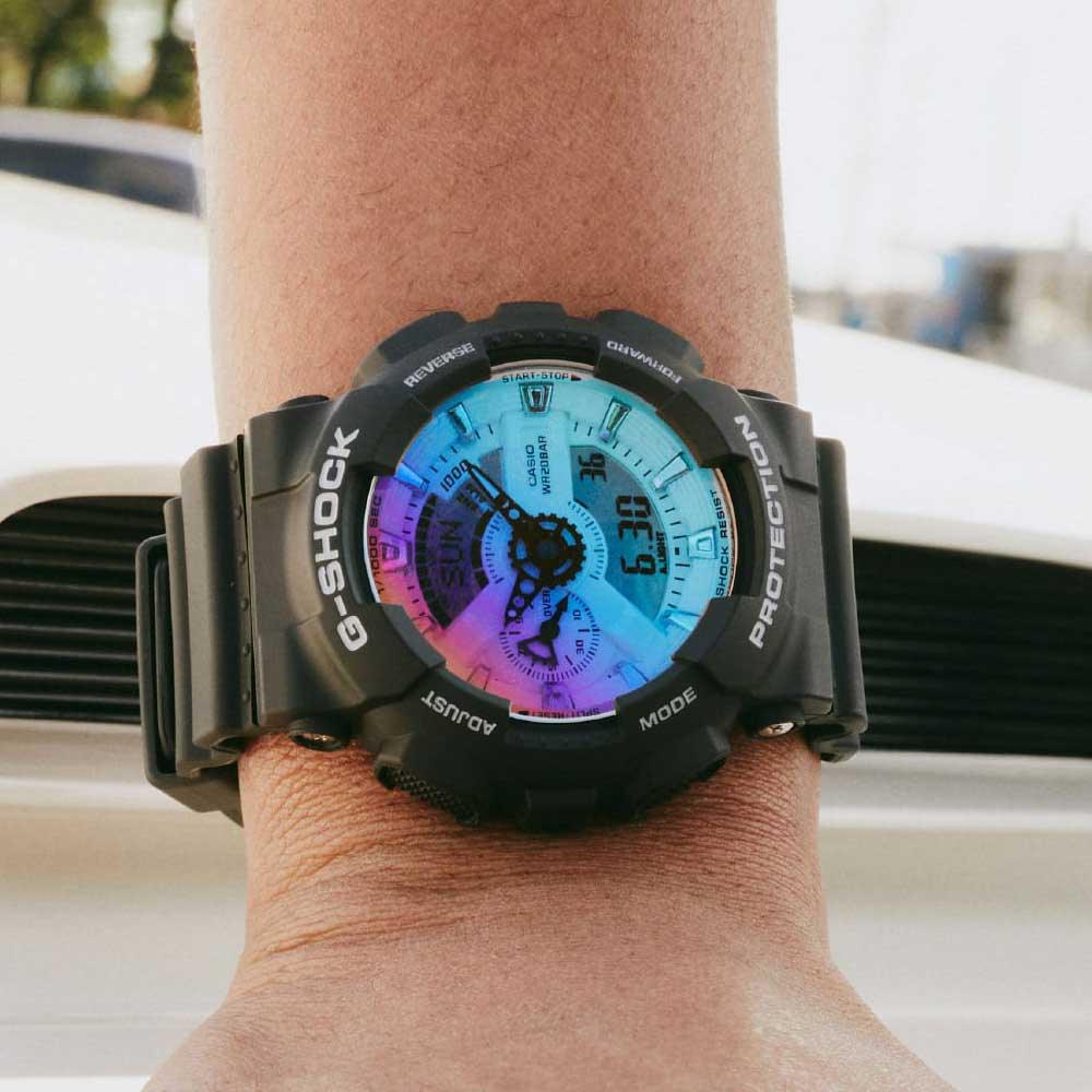 G-Shock Iridescent Colour Watch GA-110SR-1A