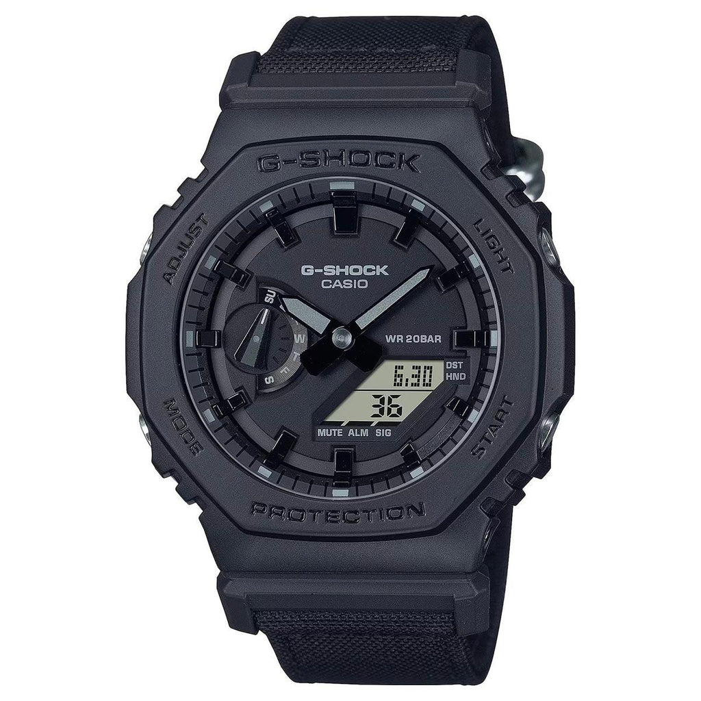 G-Shock Cordura Utility Black GA-2100BCE-1A