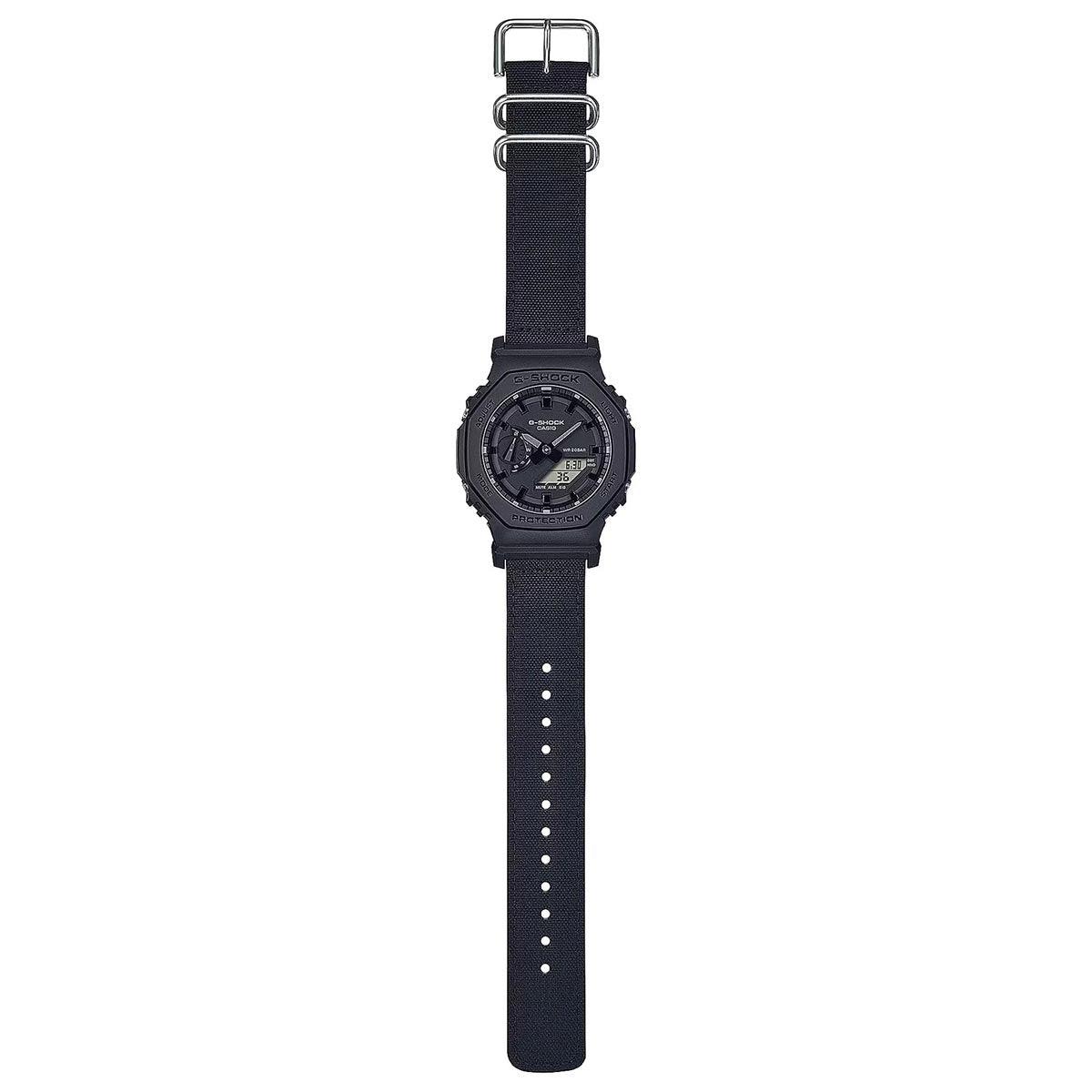 G-Shock Cordura Utility Black GA-2100BCE-1A