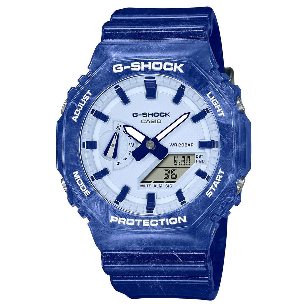 G-Shock Porcelain Edition Watch GA-2100BWP-2A