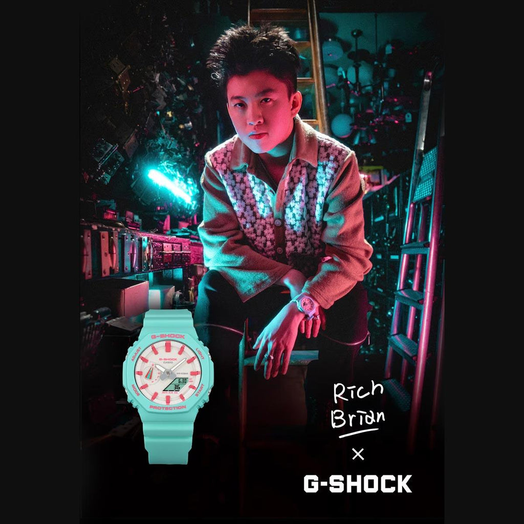 G-Shock x Rich Brian GA-2100RB-3A