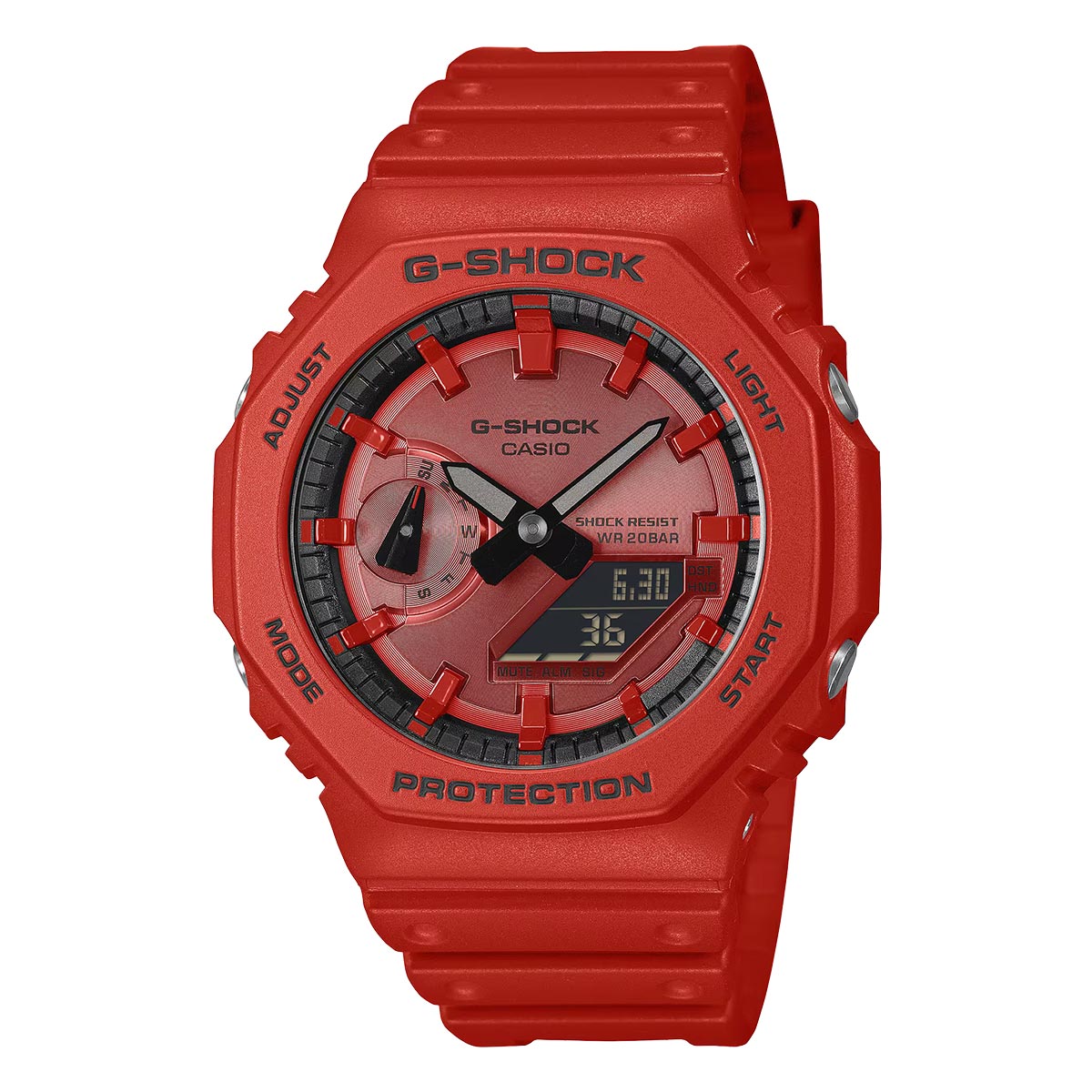 G-Shock Vivid Red GA-2100RRB-4A