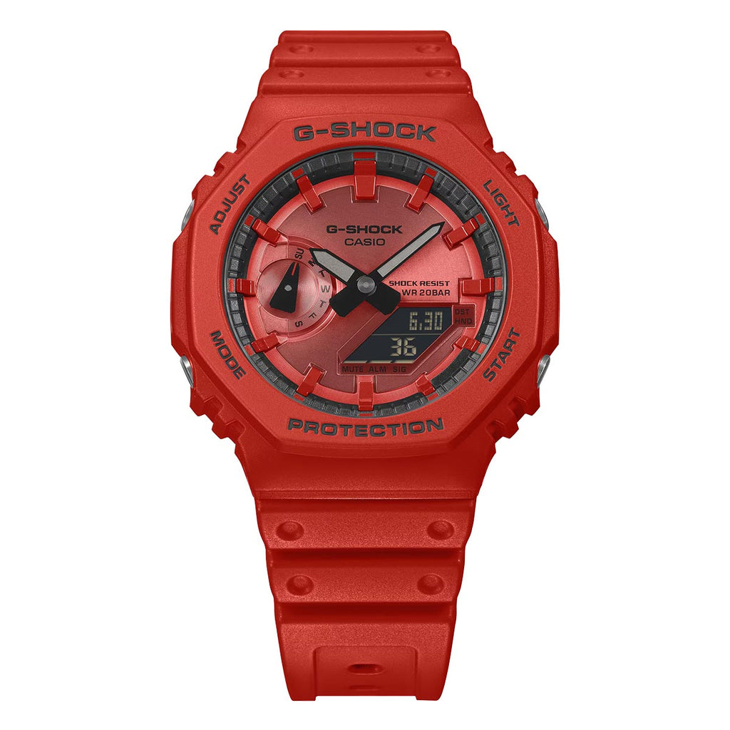 G-Shock Vivid Red GA-2100RRB-4A