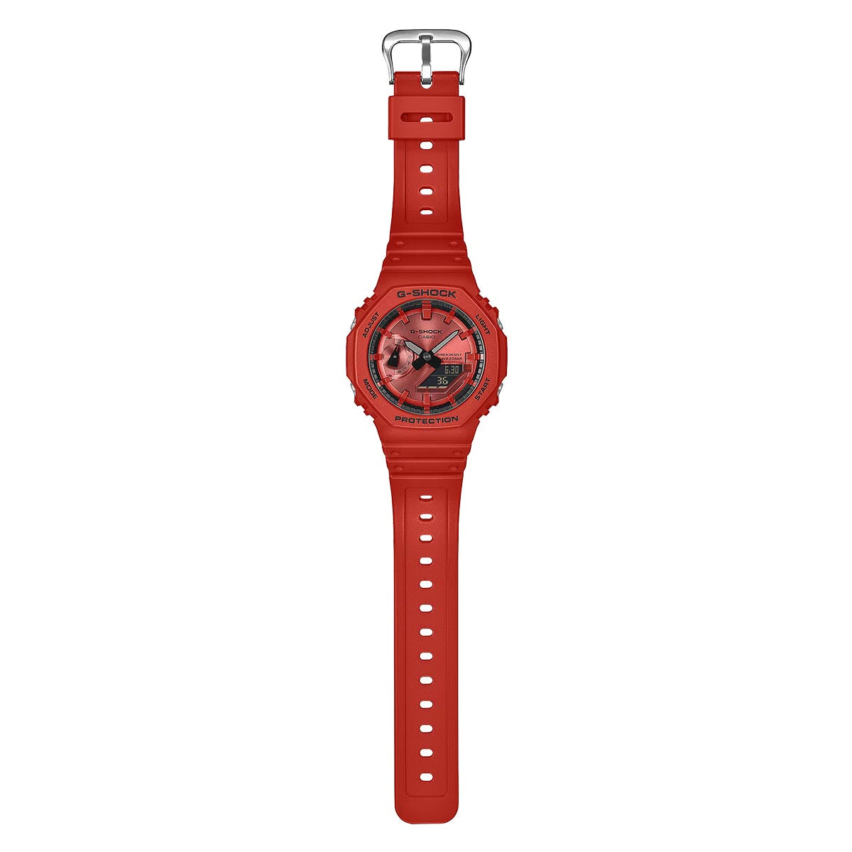 G-Shock Vivid Red GA-2100RRB-4A