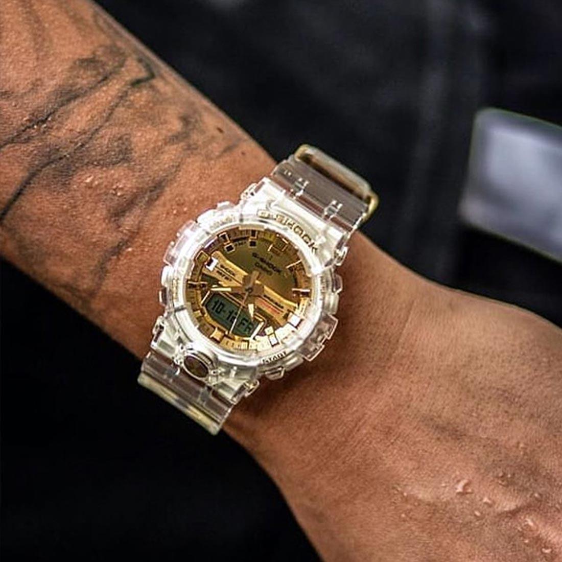 G-Shock Glacier Gold Watch GA-835E-7A