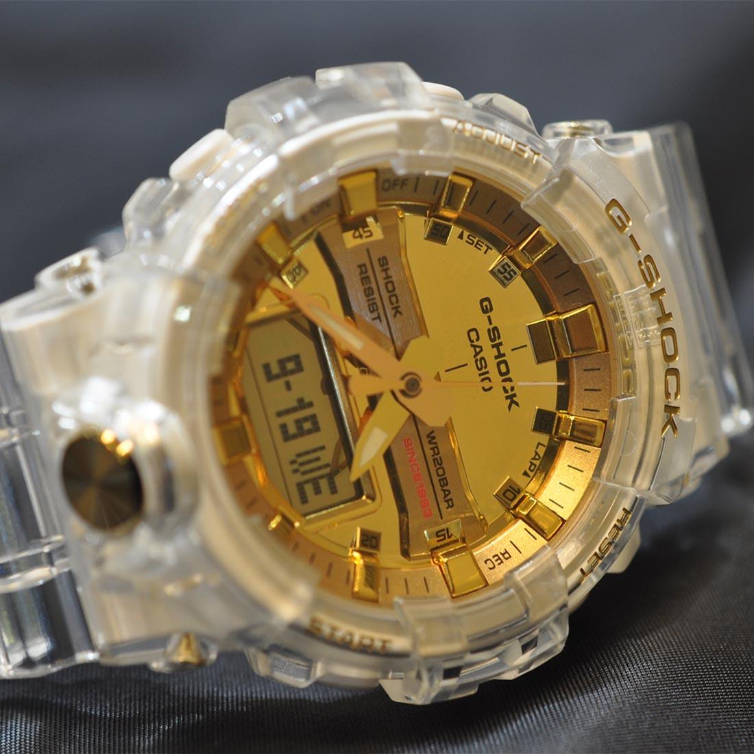 G-Shock Glacier Gold Watch GA-835E-7A