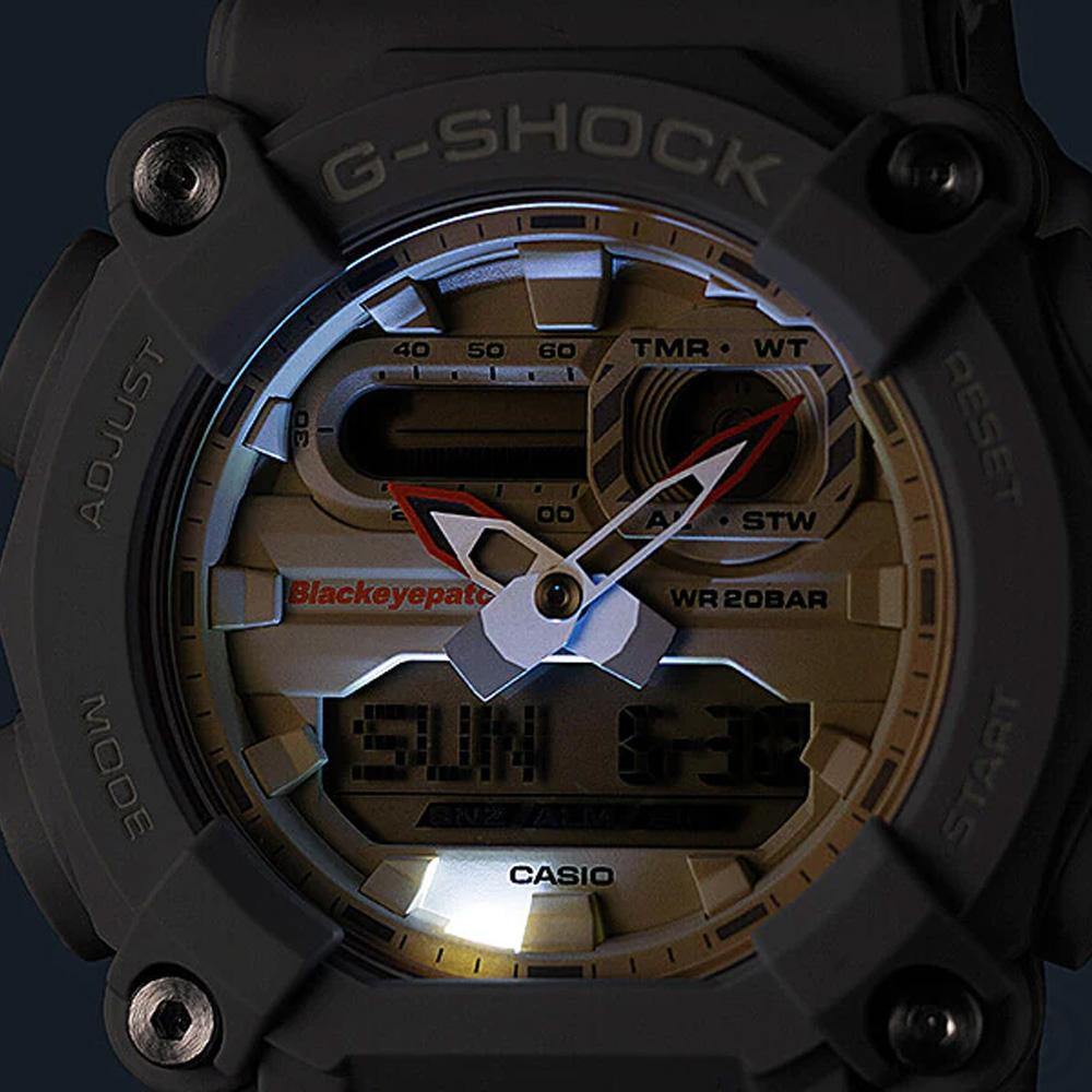 G-Shock x BlackEyePatch Watch GA-900BEP-8A