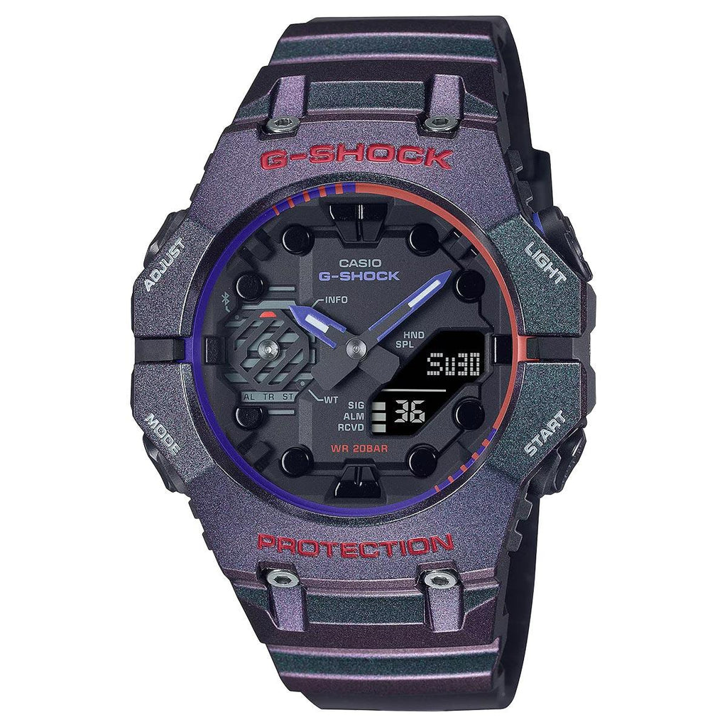 G-Shock Purple Green Polarised GA-B001AH-6A
