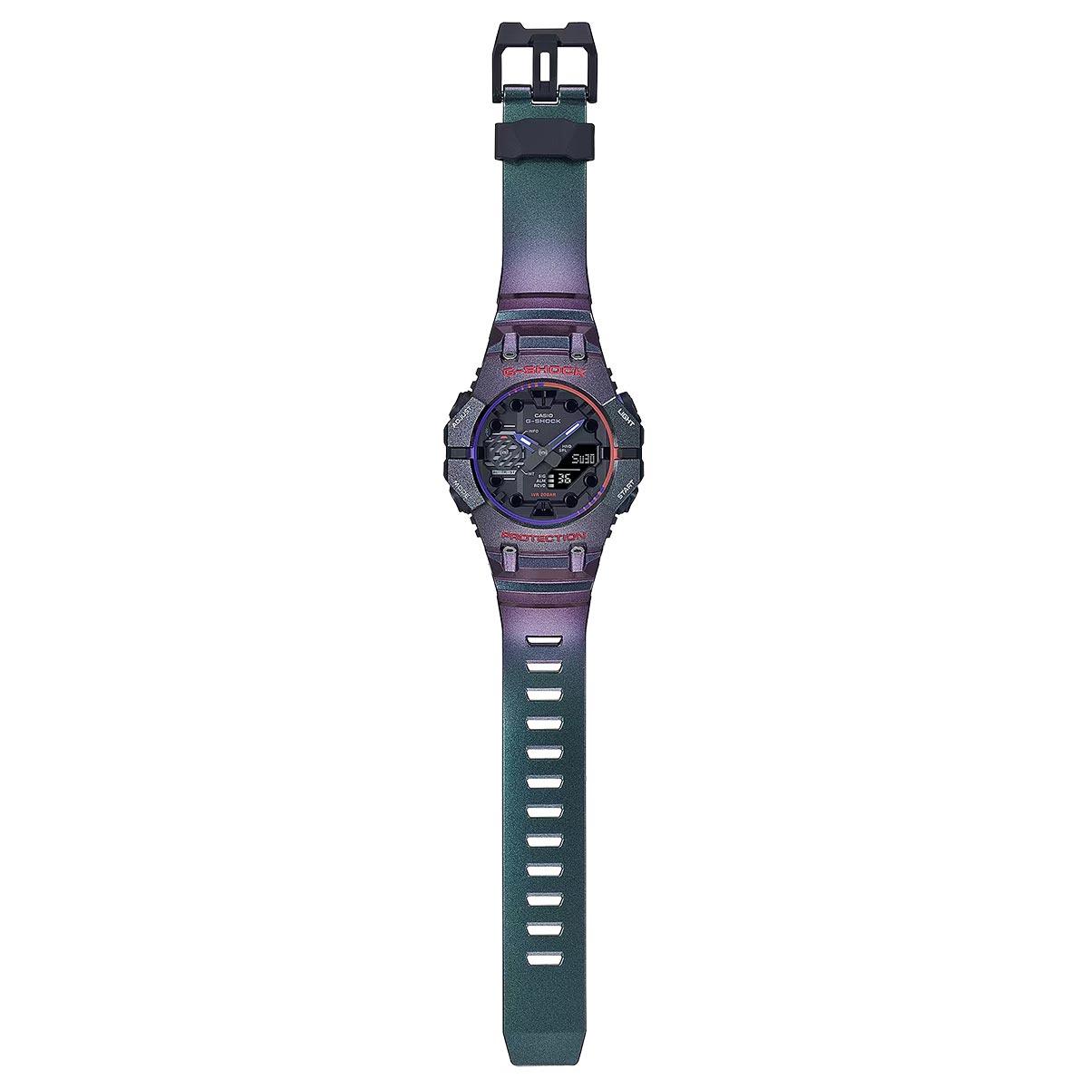 G-Shock Purple Green Polarised GA-B001AH-6A
