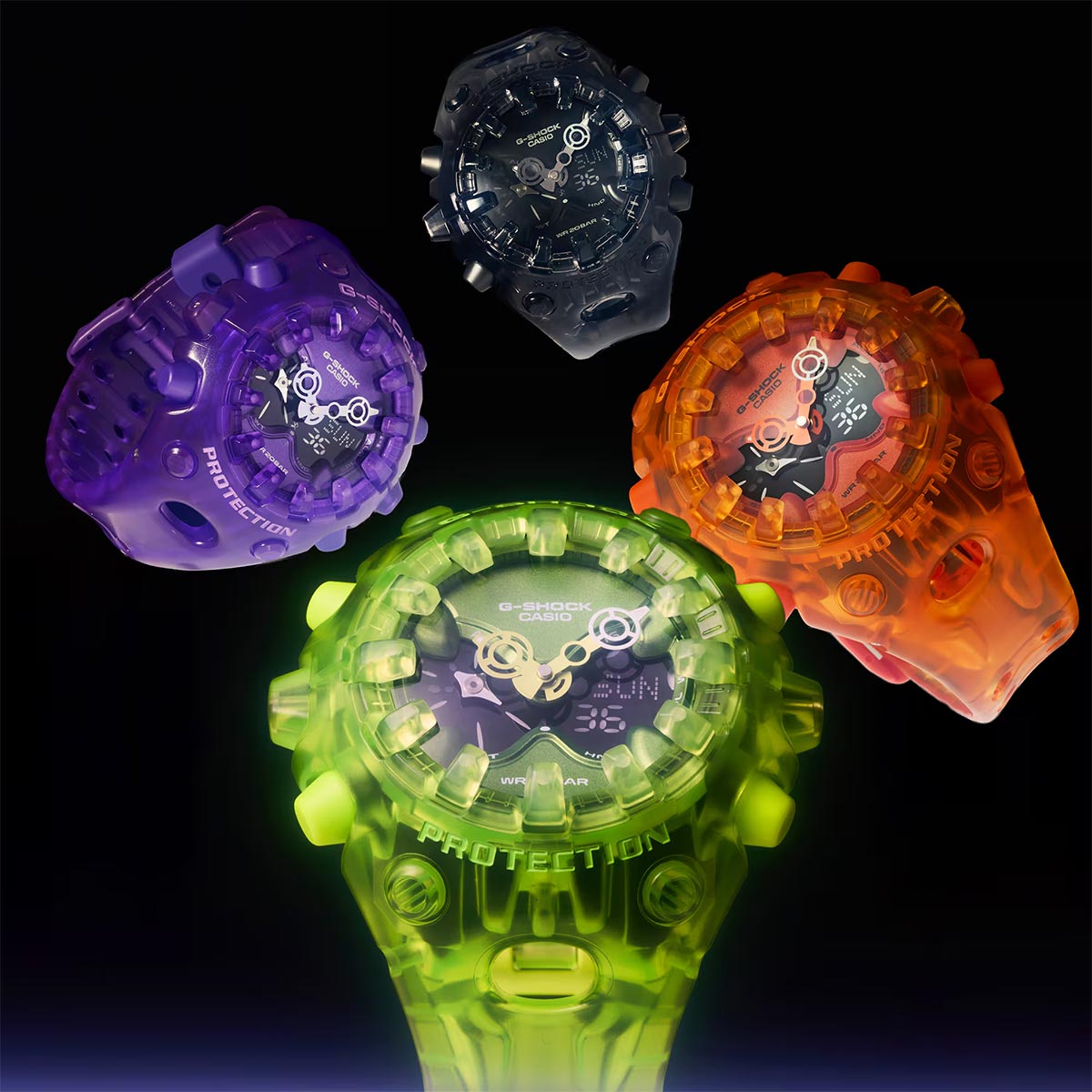 G-Shock GA-V01 Translucent GA-V01SKE-6A