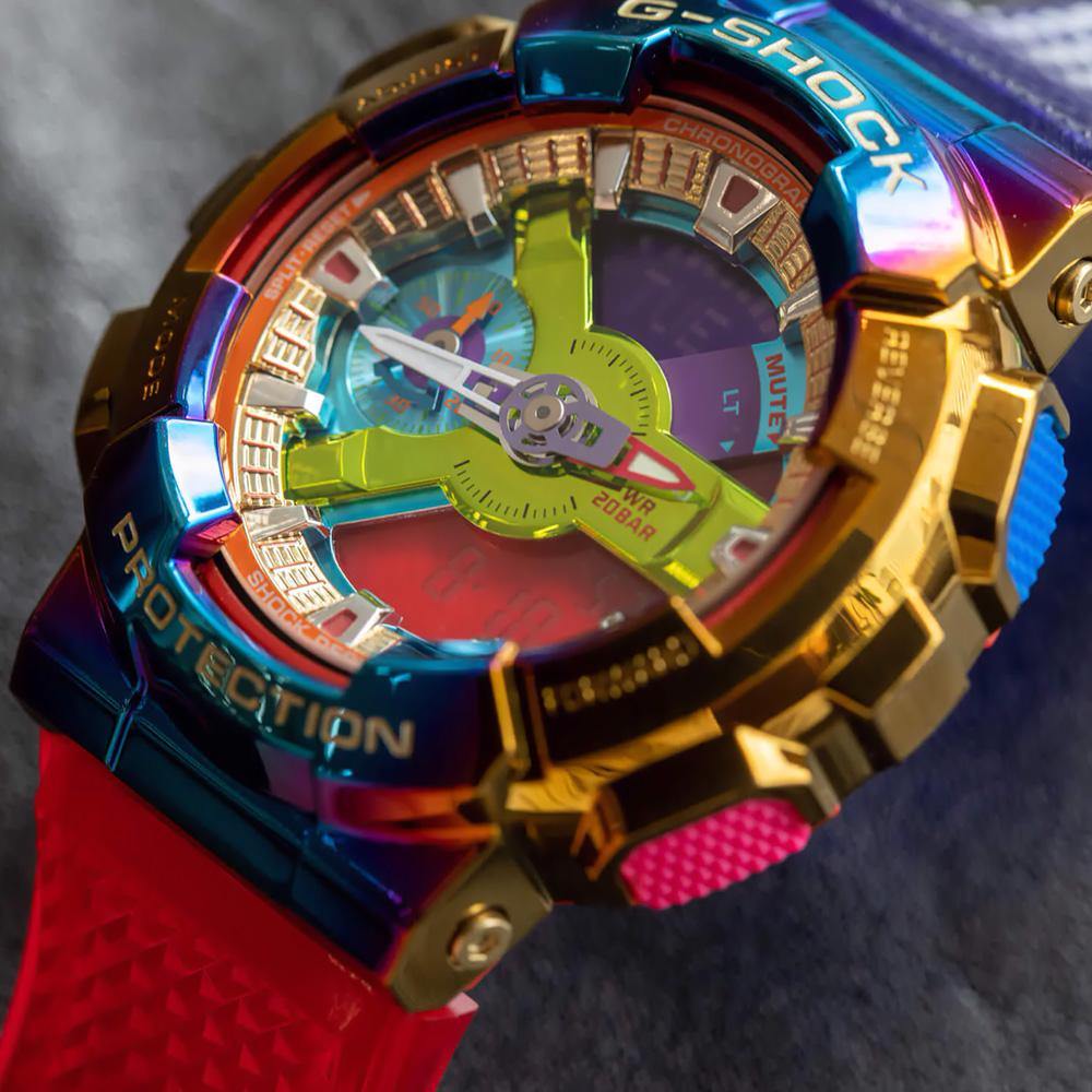 G-Shock Metal Bezel Watch GM-110RB-2A