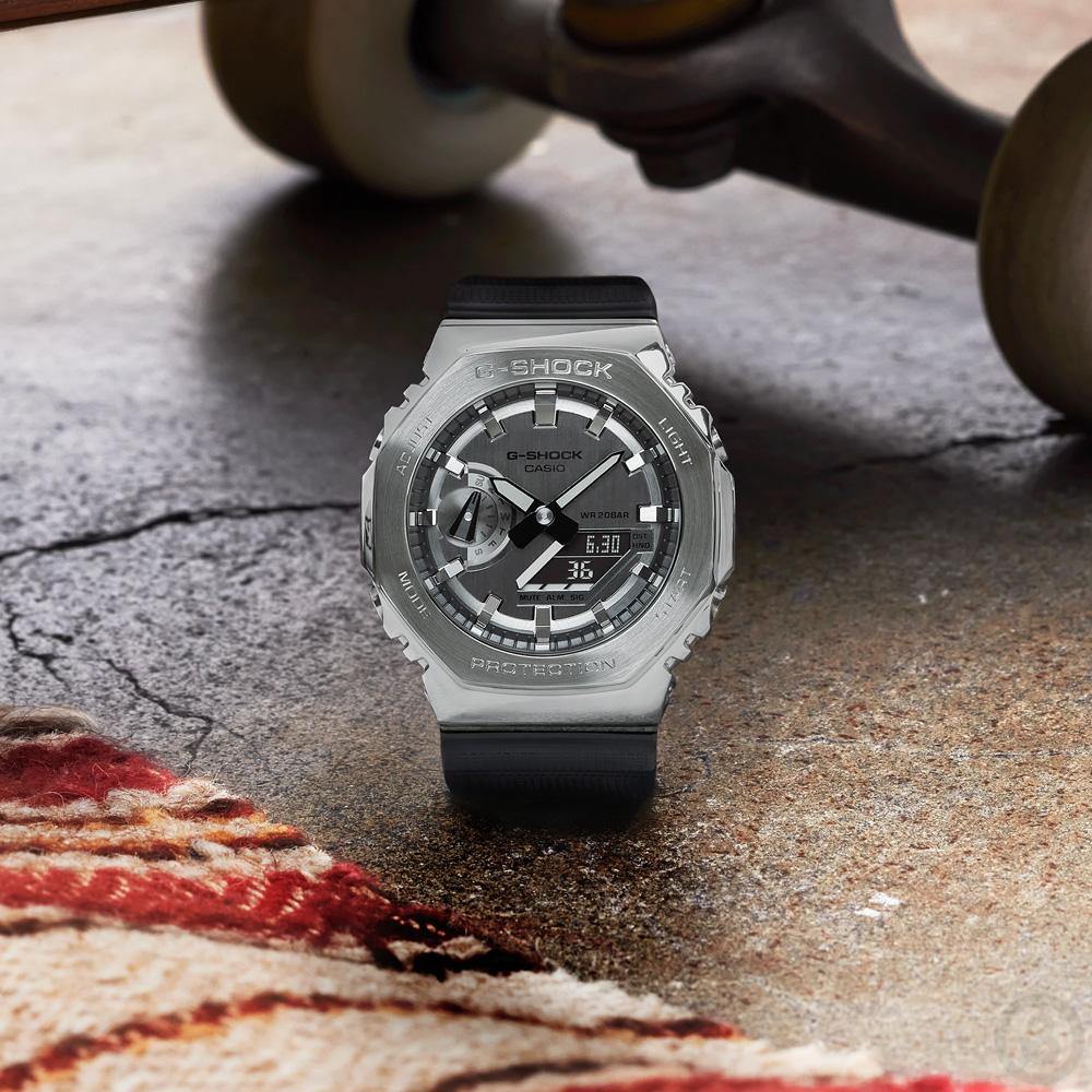 G-Shock Metal Clad Watch GM-2100-1A